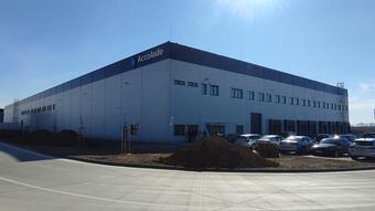 A new hall was added in the Panattoni industrial park in Košice, and part of it was handed over to the first tenants