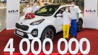 Kia Slovakia has surpassed the milestone of 4 million vehicles produced
