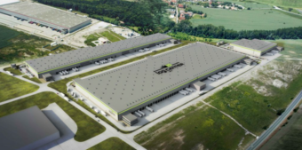 They are building a new hall with solar panels for logistics and e-commerce in Kostolné Kračany