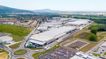 The C&A logistics center will supply five countries from Trnava