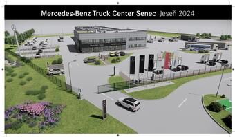 Daimler Truck & Bus Slovakia is building a Truck Center in Senec