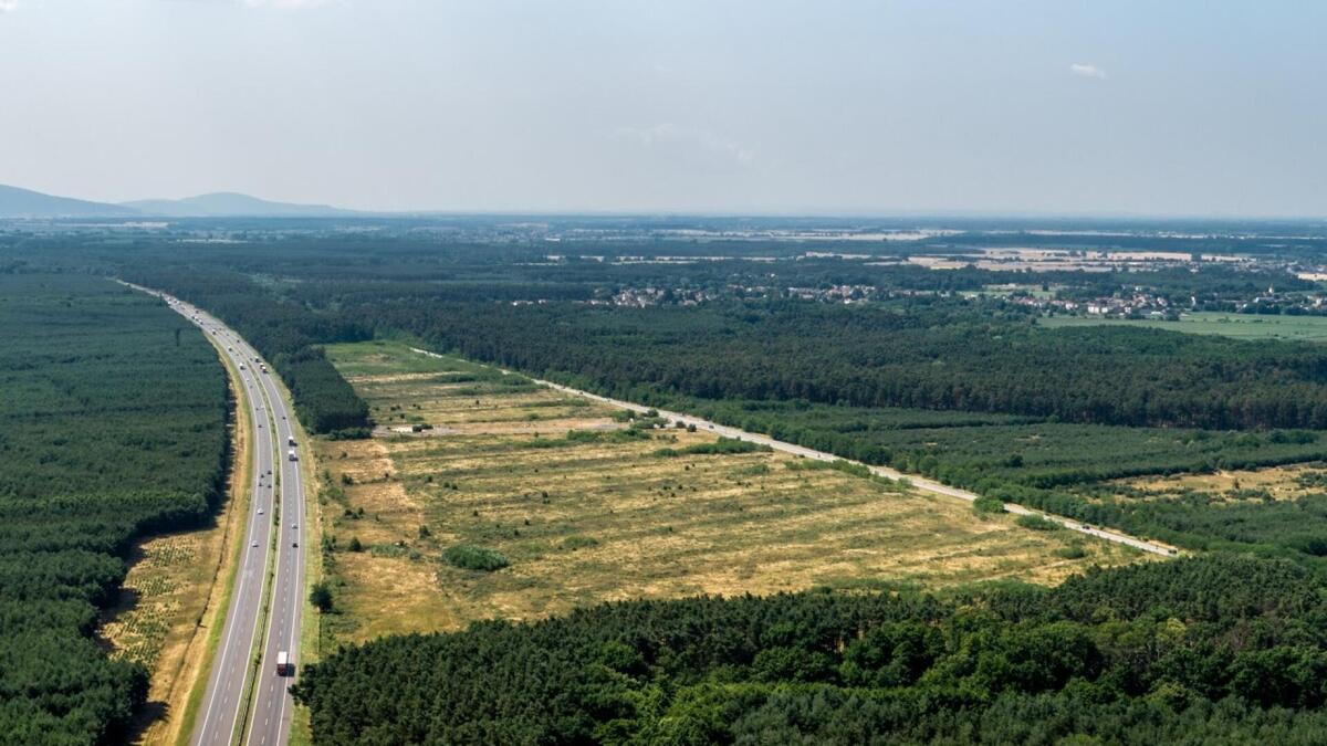 Panattoni Park Bratislava North on the horizon