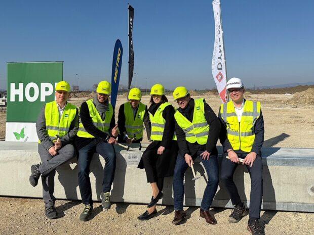 Hopi SK, Metro and Dynamik officially launched the construction of a new logistics center in Madunice Hopi SK, Metro and Dynamik officially launched the construction of a new logistics center in Madunice
