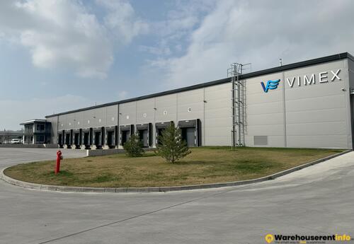 Warehouses to let in VIMEX warehouse premises
