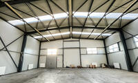 Refrigerated and frozen warehouse in the logistics center Pezinok