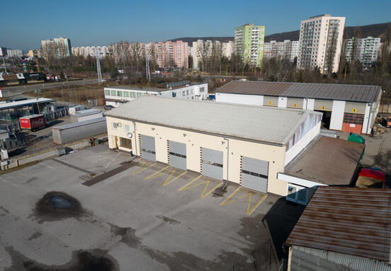 Area Nad Jazerom - administration, production, warehouse, parking