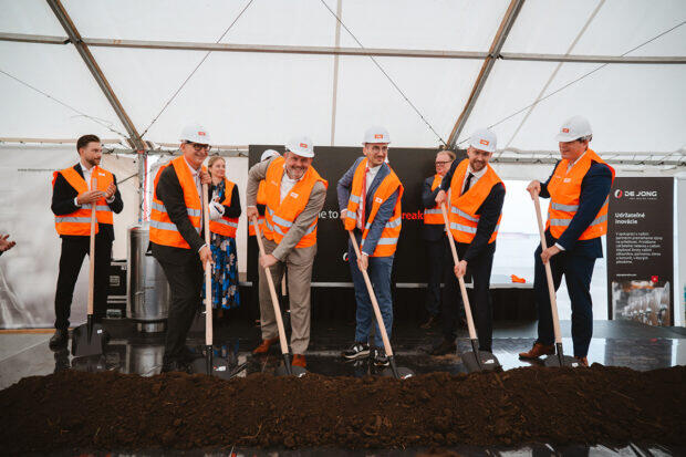 CTP starts in Prešov with the construction of a hall for the Dutch Dejong