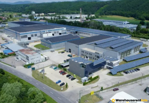Warehouses to let in HMC Technological Park Vlkanová | Industrial park